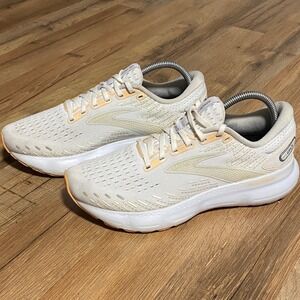 Brooks Glycerin 20 Womens Running Shoes Cream Peach 1203691B133 Size 10 B Medium